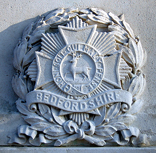 Bedfordshire Regiment badge May 2012